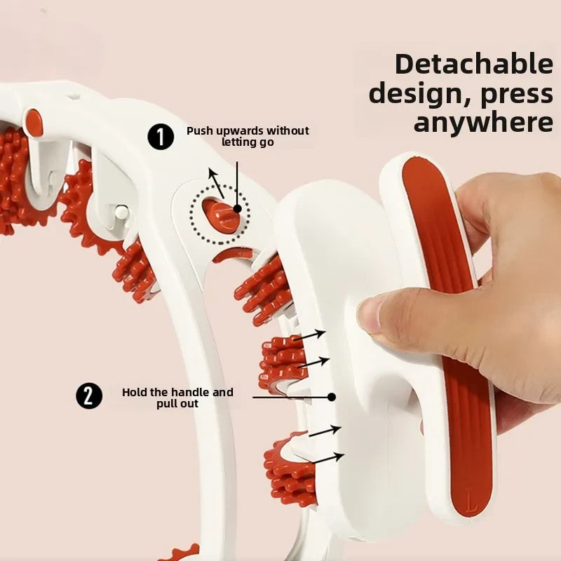 Detachable Ring Leg Massager for Muscle Fatigue